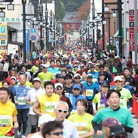 紅葉とサケの遡上が見られる秋を満喫！　いわて盛岡シティマラソン　10月23日（日）開催