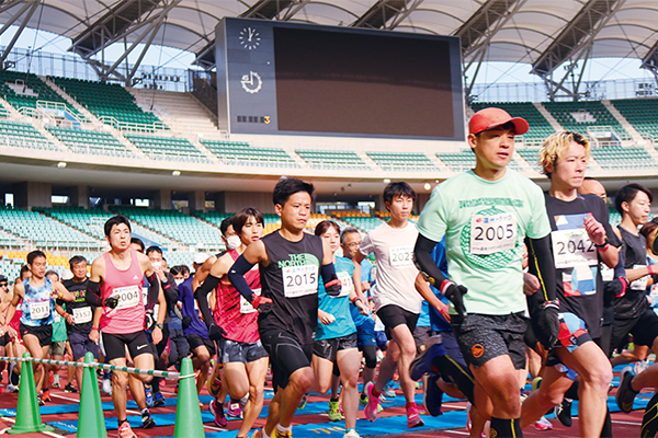 フルマラソン復活 !「袋井クラウンメロンマラソン in ECOPA」12月8日(日)開催 !
