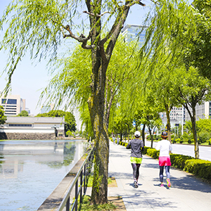 ひとりでは難しい距離走も、練習会なら走りきれる！　皇居ランまとめ

