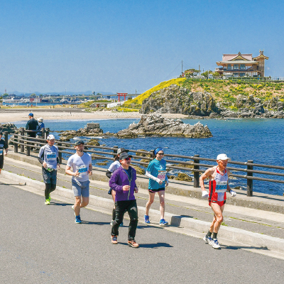 ウミネコが迎えてくれる絶景の海岸美とビックリするほどのお土産!「八戸うみねこマラソン全国大会」