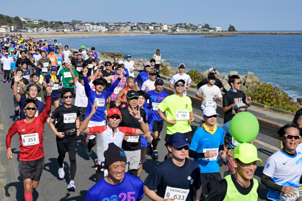 大会レポ総合評価91点超え！　海上を走れる修行マラソン「ひたちシーサイドマラソン」エントリー開始