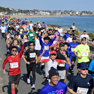 大会レポ総合評価91点超え! 海上を走れる修行マラソン「ひたちシーサイドマラソン」エントリー開始