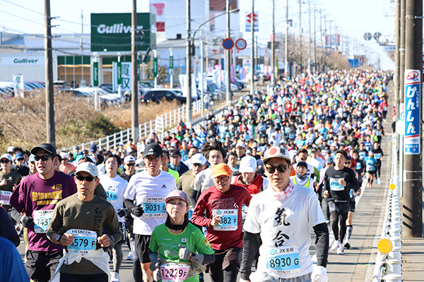 自己ベストを狙うランナーの本命レース！「勝田全国マラソン」は1月31日開催