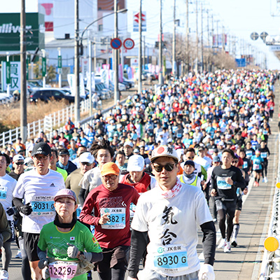 自己ベストを狙うランナーの本命レース！「勝田全国マラソン」は1月31日開催