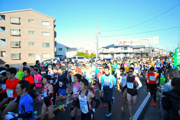 2019年新春矢作川マラソン