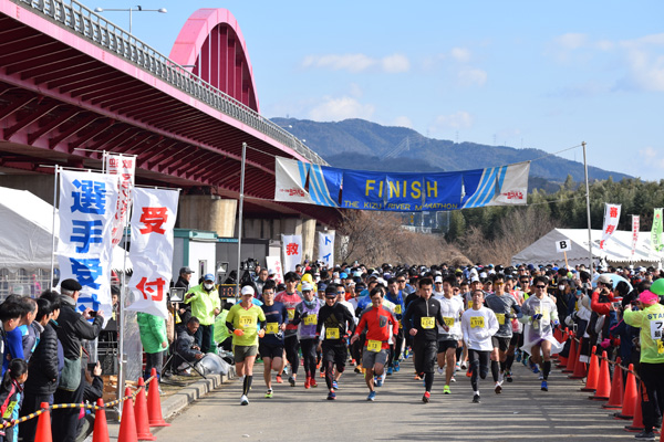 第36回京都木津川マラソン 東日本大震災復興支援