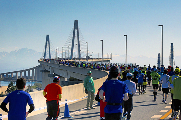 富山マラソン2019【42.195km一般枠・ジョギングの部】"