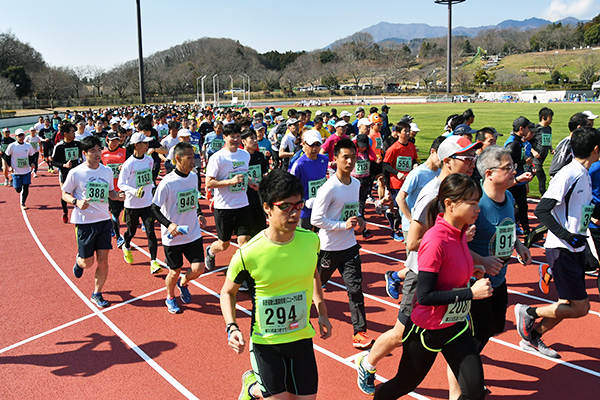 荻野運動公園開園30周年記念2019あつぎマラソン