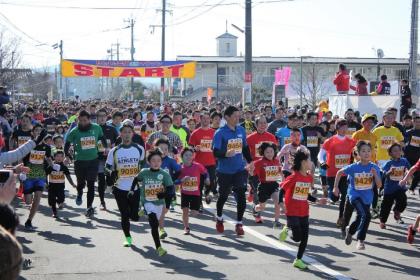 日本遺産と球磨焼酎の里　第17回ひとよし温泉春風マラソン