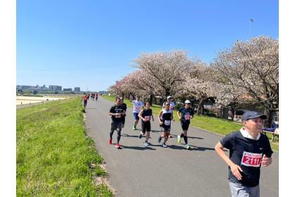 第12回あだち五色桜マラソン