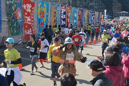 フラの街 いわきを翔ける 風になれ！第16回いわきサンシャインマラソン