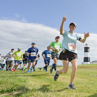 旅がレースか、レースが旅か？　雄大な北海道の自然とグルメ！「オホーツク網走マラソン」