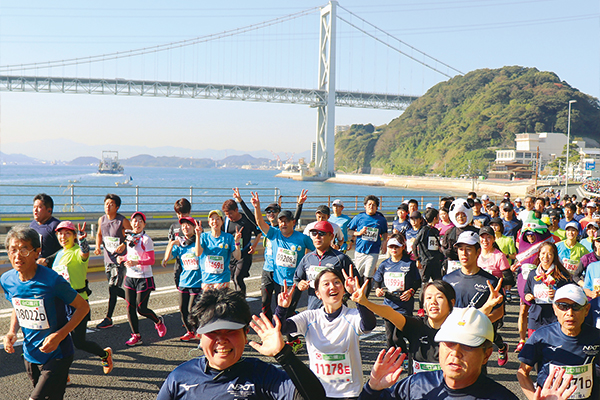 関門海峡と日本海の絶景！記憶に残る濃いレース体験なら「下関海響マラソン」