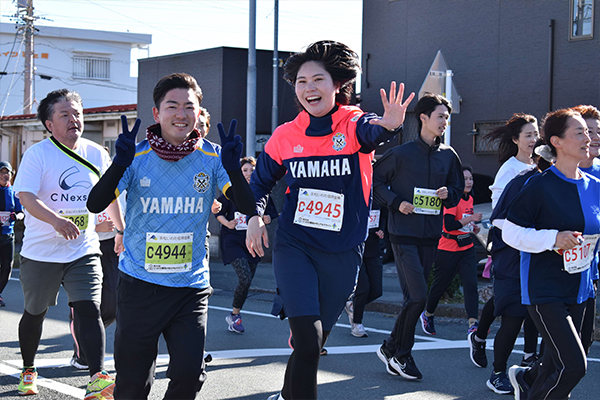 Jリーガーも参戦！地域一丸となって盛り上がる「ジュビロ磐田メモリアルマラソン」