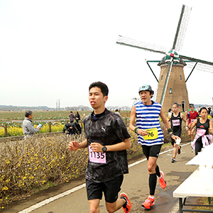 都心から電車で1時間！シーズンの締めくくりは「佐倉マラソン」で