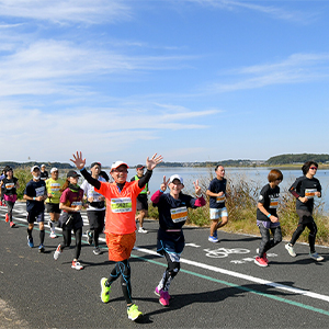 美しい自然を満喫できる！湖畔の平坦コース「手賀沼エコマラソン」
