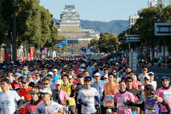 抽選ではなく先着順に！「世界遺産姫路城マラソン2026」8月4日（月）10：00　エントリー開始