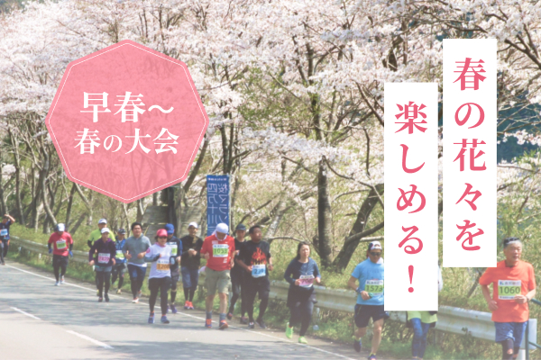 エントリー受付中！お花見が楽しめる大会を走ろう