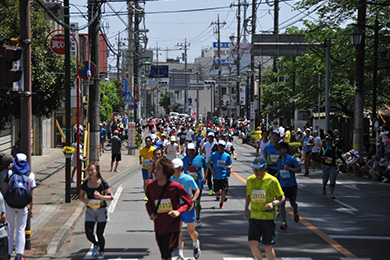 鹿沼市街地から河川沿い、田園風景など景色も楽しめる。ご当地ヒーローの盛り上げ（予定）もみどころ