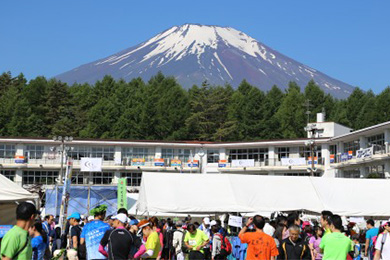 天気が良ければ会場からも富士山が！