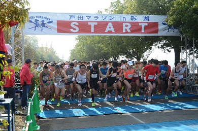 比較的フラットなコースはタイムを狙うランナーにもオススメ