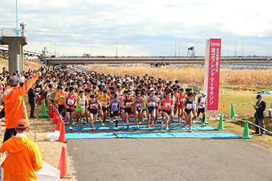 ハーフ、10kmは日本陸連公認。今年の自己ベストを狙ってみる？