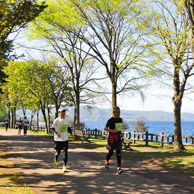 洞爺湖マラソン　北海道のフルマラソンは5月の洞爺湖から始まる