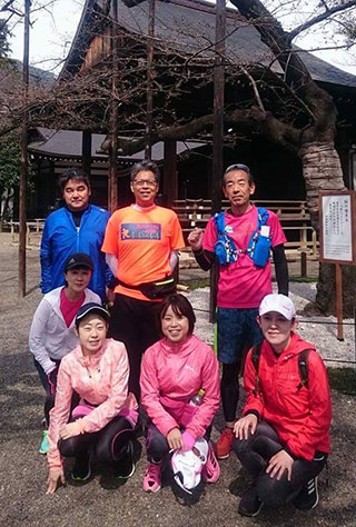 練習会後に参加者と