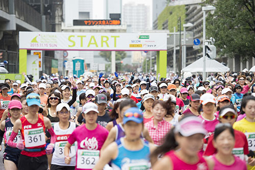 3時間15分切りは最多の50人　女性39歳