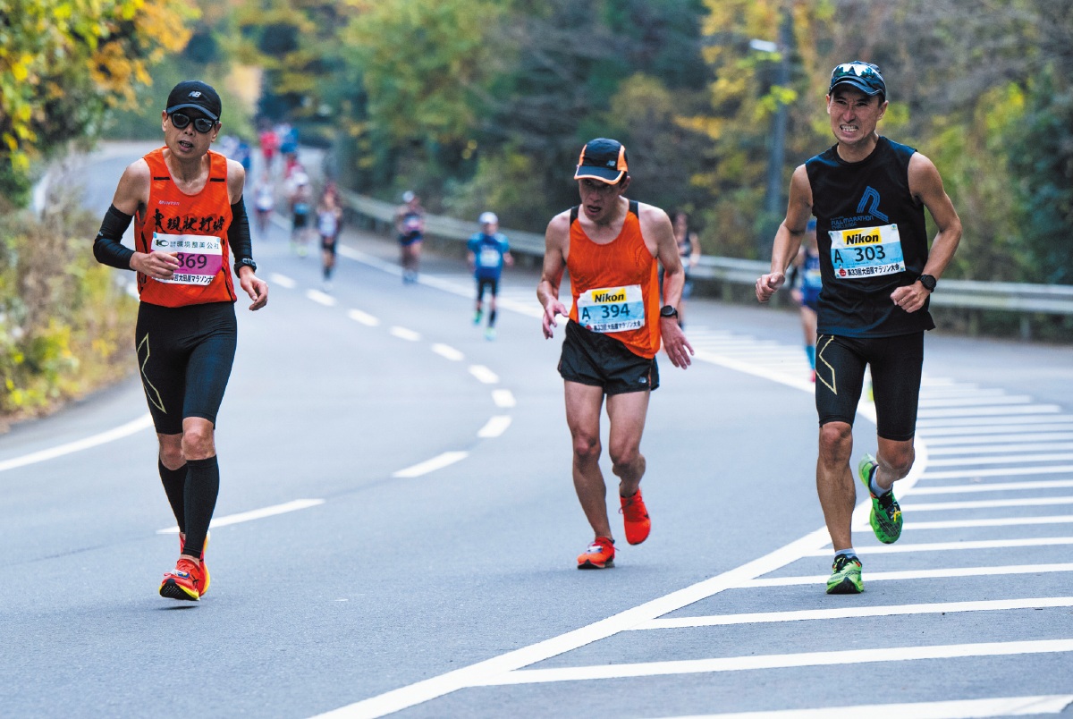 30kmの壁は脳によって引き起こされている(写真/軍記ひろし)