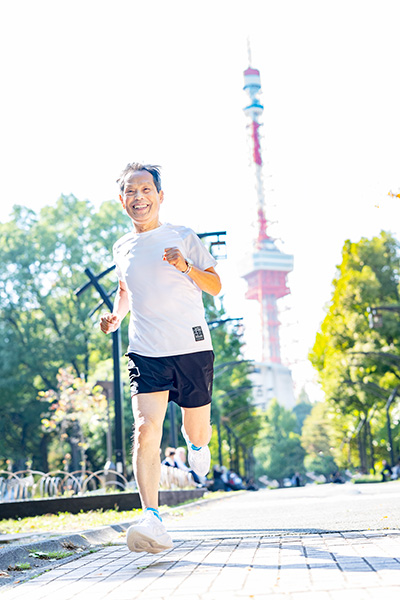走歴60年になる丸山さん、いまもランニングを続ける