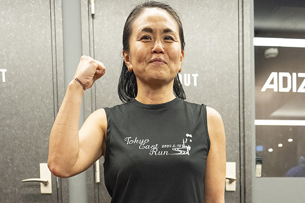 「突っ込み癖を解消したい！」 岡奈津子さん（49歳・走歴15年）