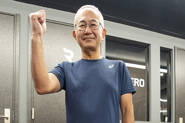 「体重が重いのが課題です！」　小形司さん（54歳・走歴8年） 