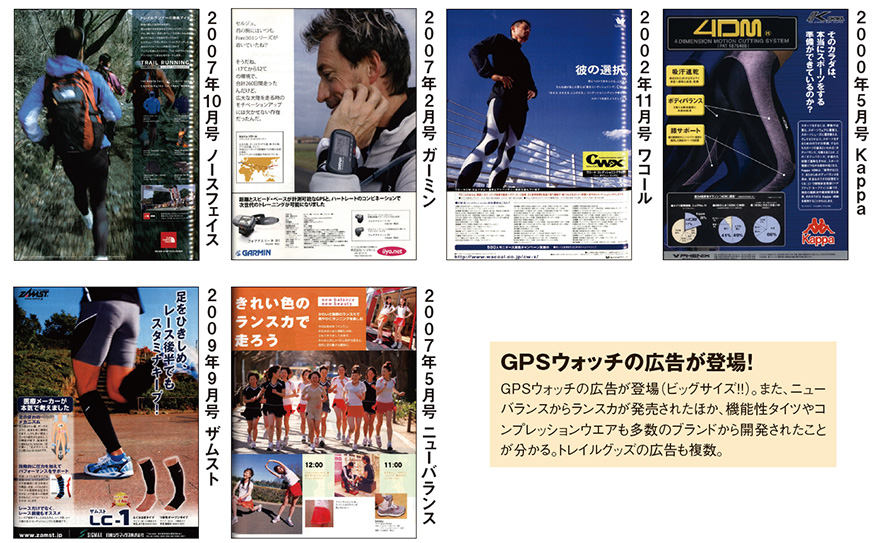 GPSウォッチの広告