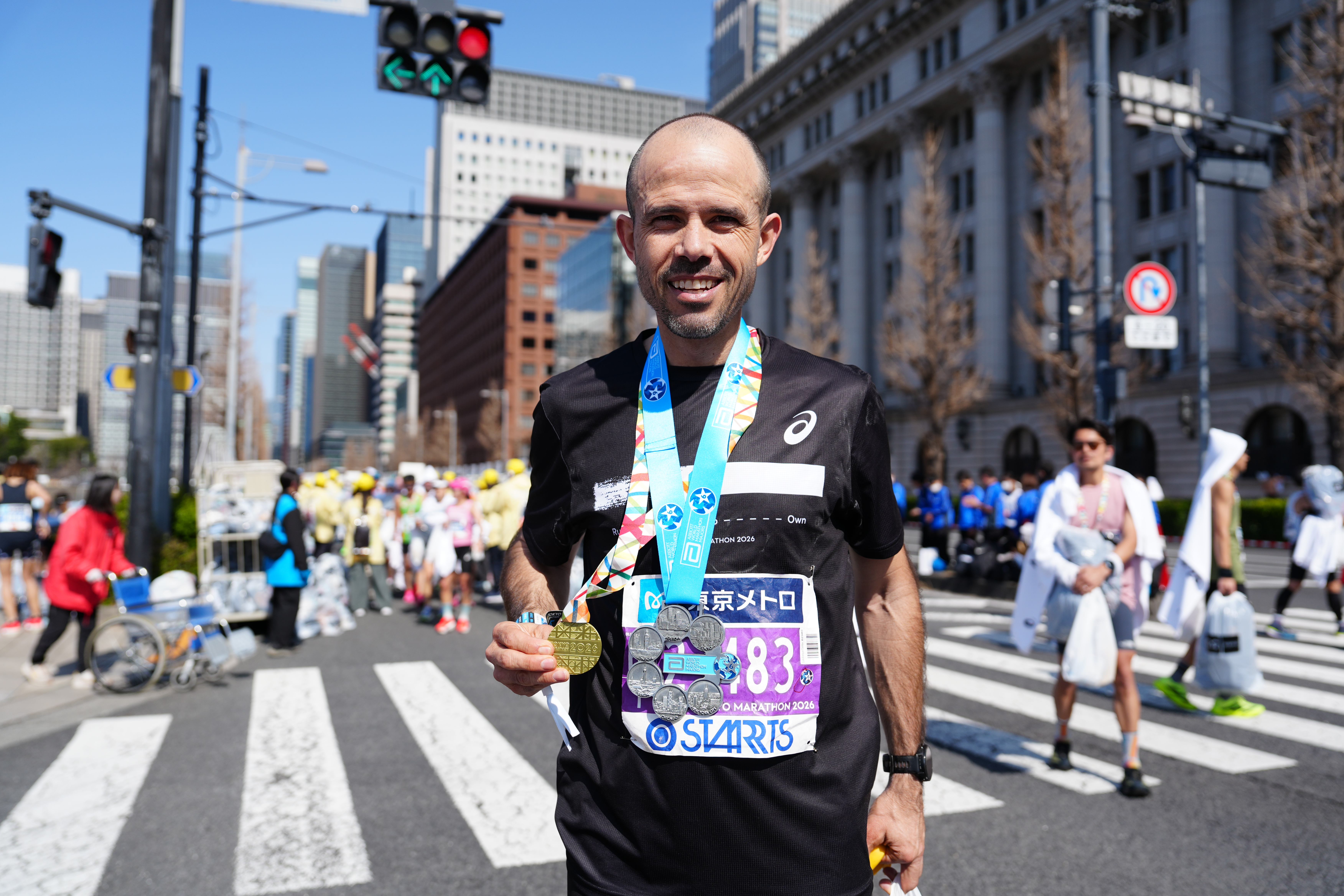 ルイス・エンリケ・カシージャスさん（フランス・45歳） 東京 2時間58分53秒
