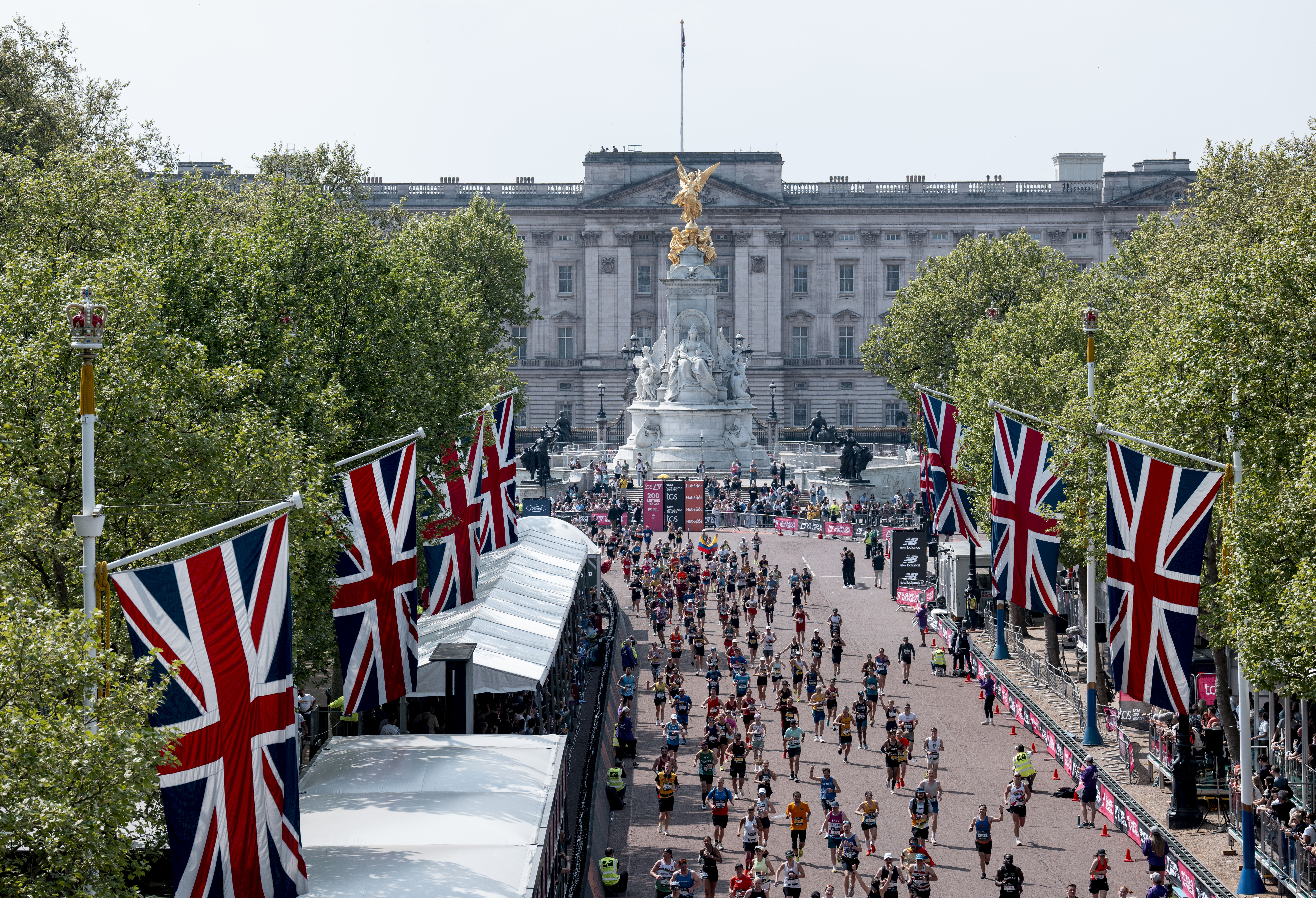 写真は2025年大会（提供／TCS London Marathon）