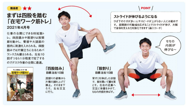 在宅ワーク筋トレ