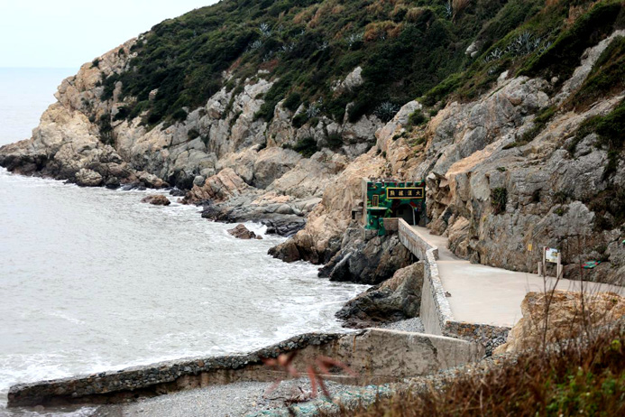 難コースのキツさを忘れさせてくれる!?　海岸沿いの景色