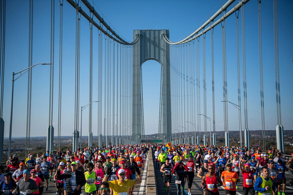11月7日（日）の開催を発表しているニューヨーク・シティマラソン、約3万3000人が参加予定