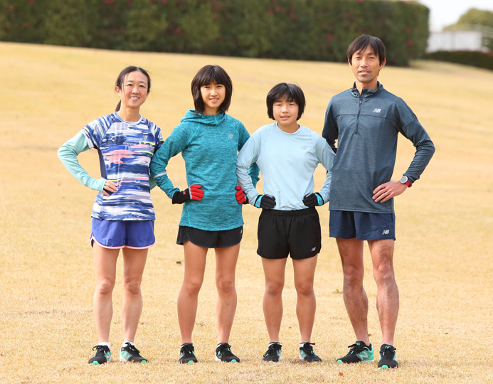 田中選手はランナー一家の長女！