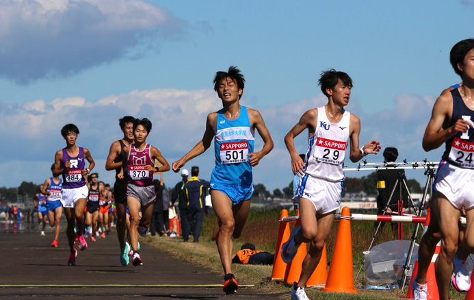 箱根予選会で古川選手は1時間4分10秒でゴール