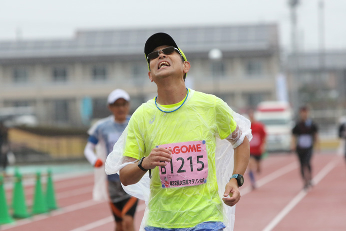 2019年の大田原マラソンでは3時間35分39秒だった