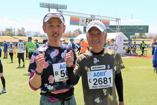 3年ぶり開催の長野マラソン　86歳の小口さんが4時間7分3秒で完走