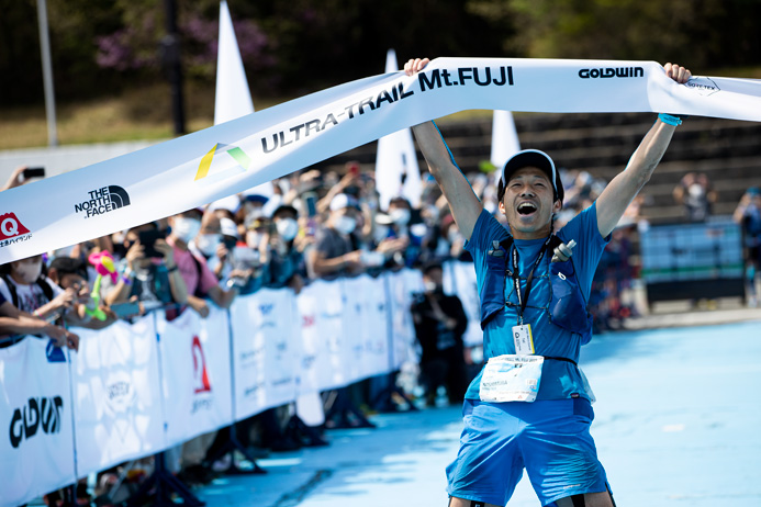 男子優勝の西村広和さん（写真／大会事務局）