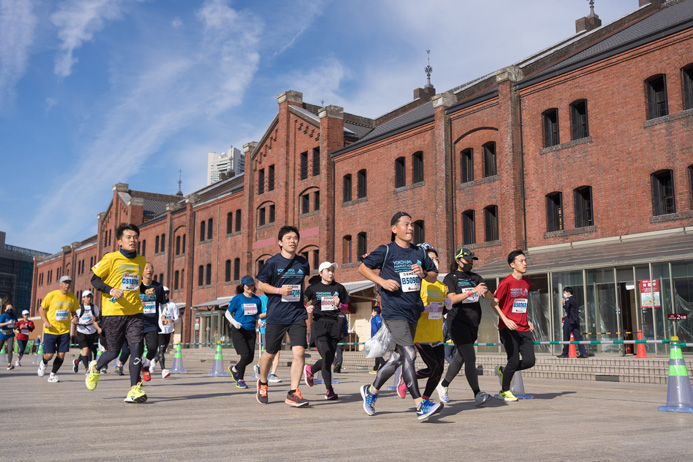 10月30日には横浜マラソンが開催（写真／下山展弘）