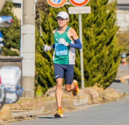 男子優勝の大橋秀星さん