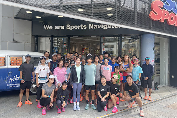 鈴木健吾＆一山麻緒選手が市民ランナーとQ&A　ゼビオ御茶ノ水本店リニューアルイベントに登場