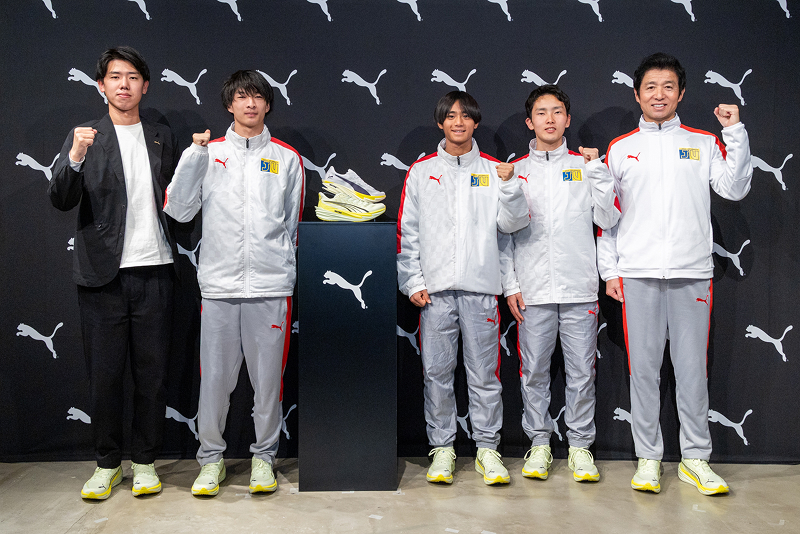 城西大学の選手たちや櫛部監督がシューズに求めるものとは？　プーマの新シューズ発表会