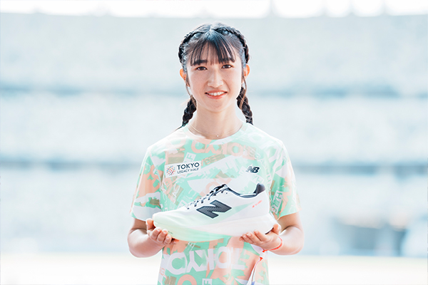 田中希実がレースで好記録を出す秘訣を指南！　NB Riswing Pack（ライジングパック）で掴む、栄光の勝利(PR)