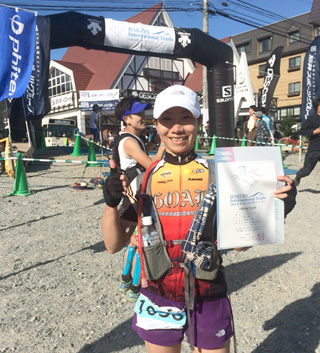 富田さん見事ゴール！